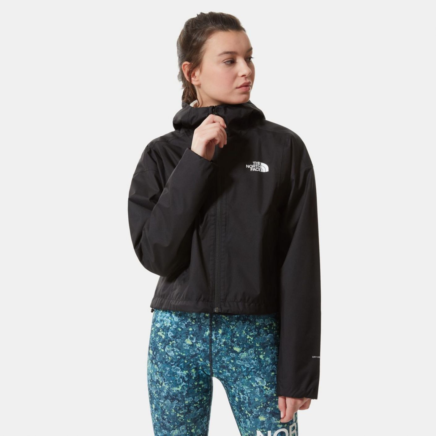 The North Face W Cropped Quest Jacket Tnf Black