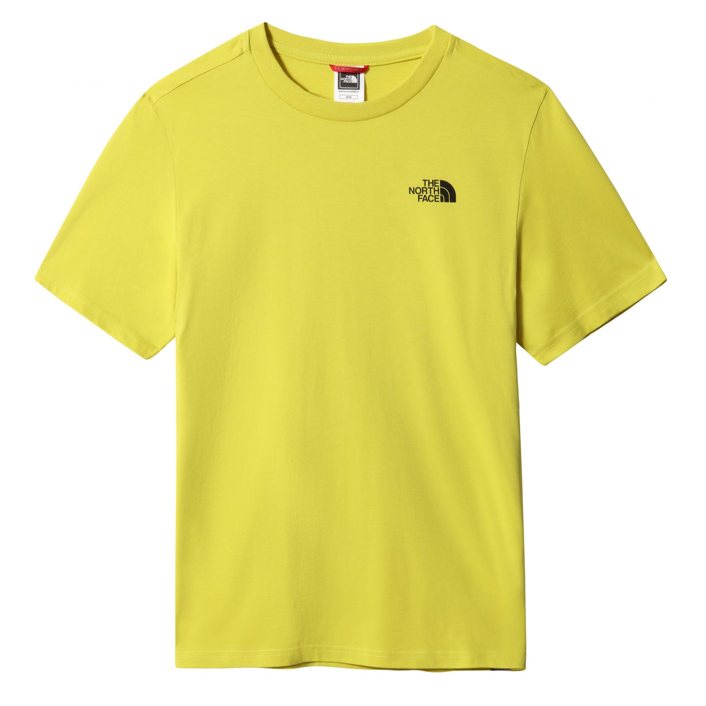 The North Face M S/S Simple Dome Tee - Eu Acid Yellow