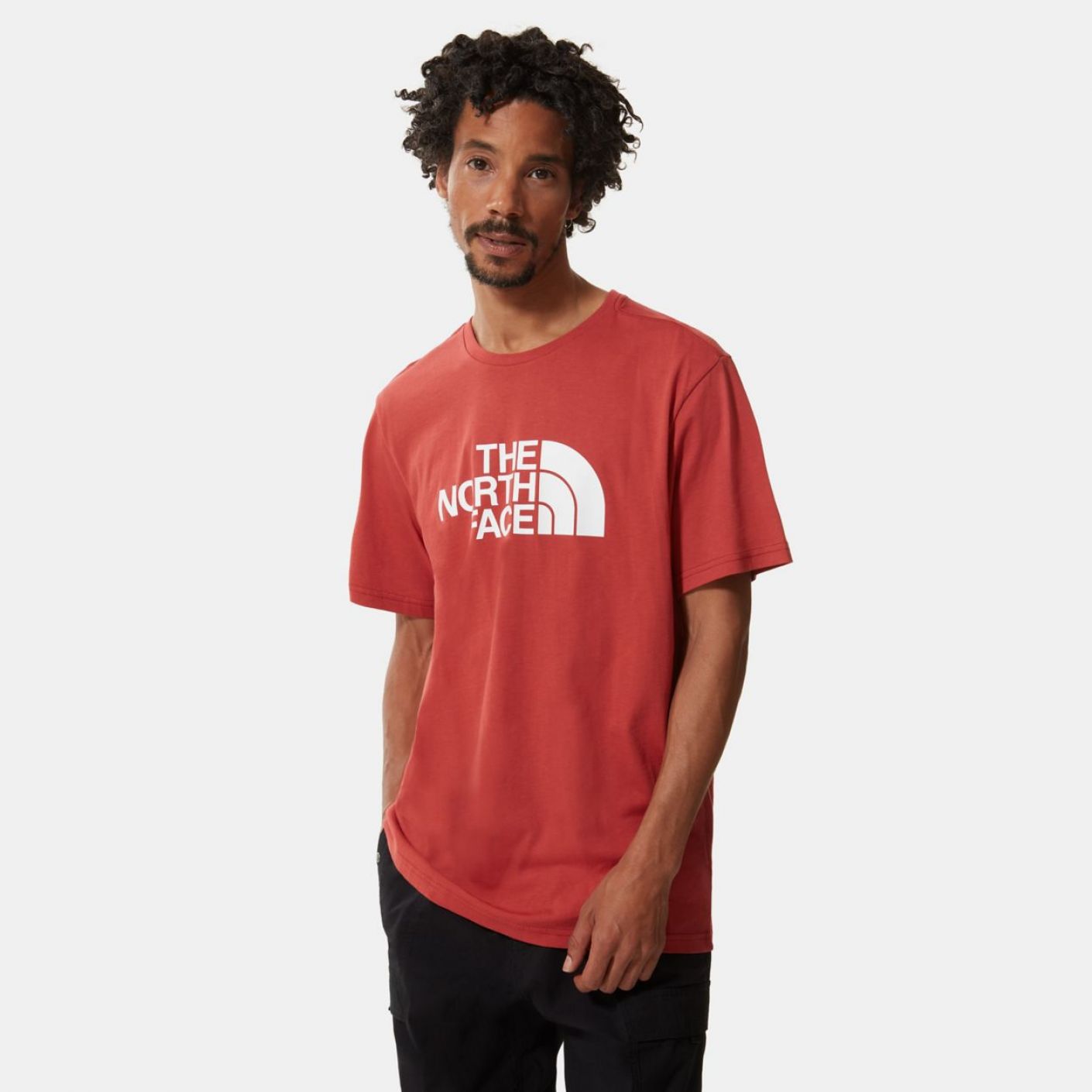 The North Face MS/S Easy Tee - Eu Tandori Spice Red