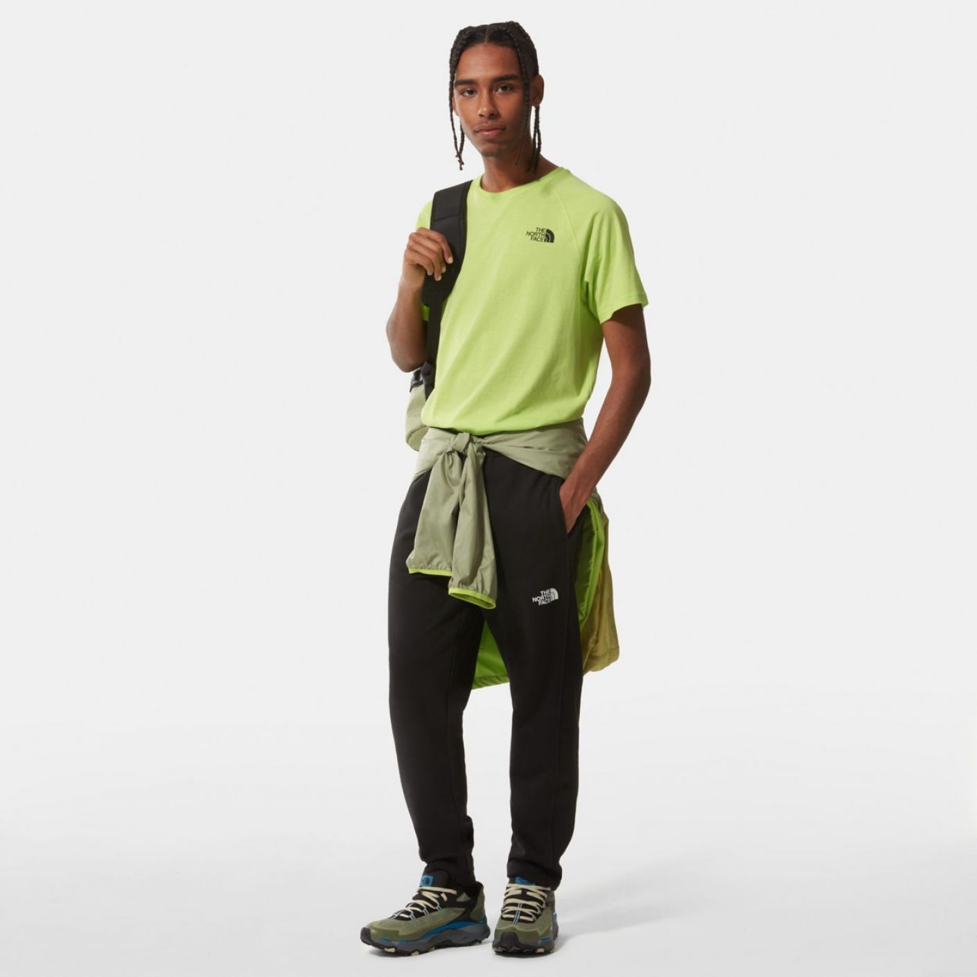 The North Face M S/S North Faces Tee - Eu Sharp Green