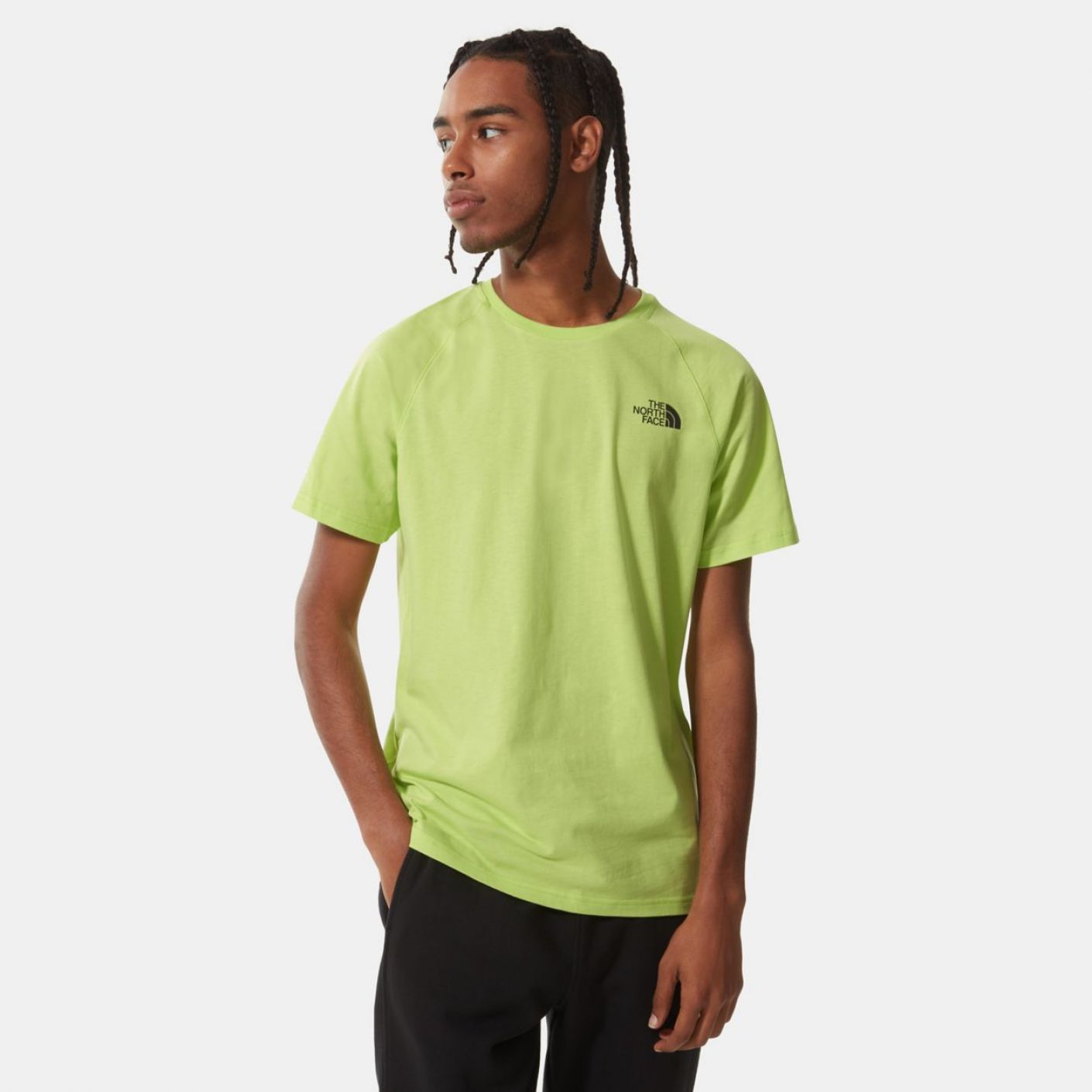 The North Face M S/S North Faces Tee - Eu Sharp Green