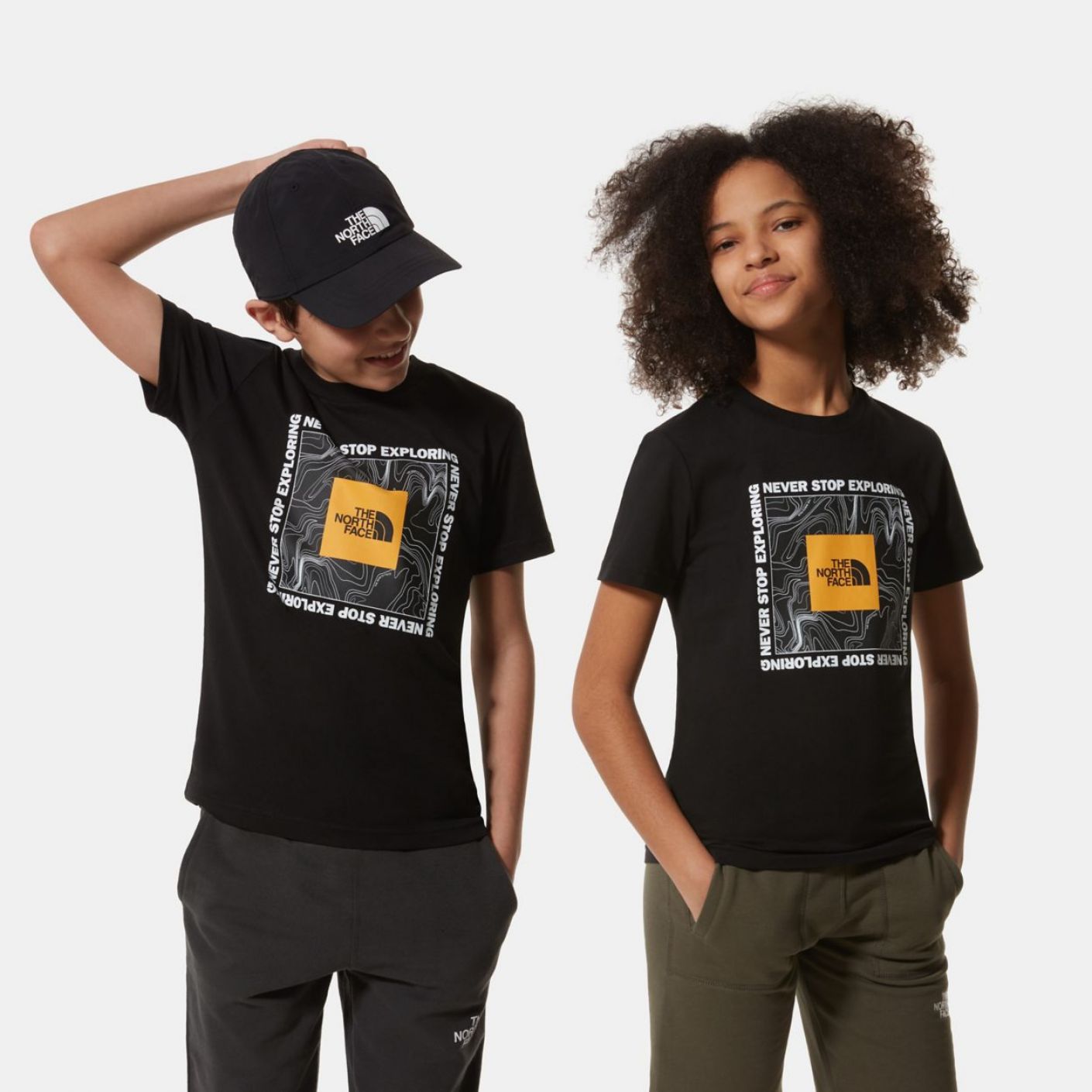 The North Face Box Tee Tnf Black Boys