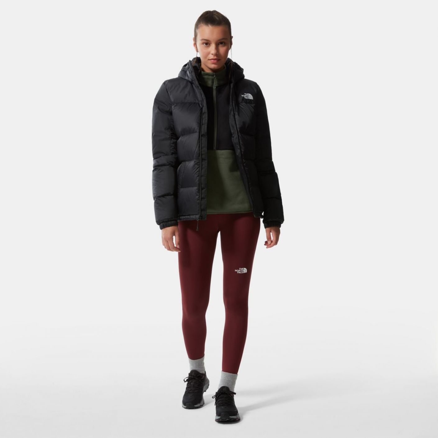 The North Face Women's Diablo Hooded Down Jacket TNF Black