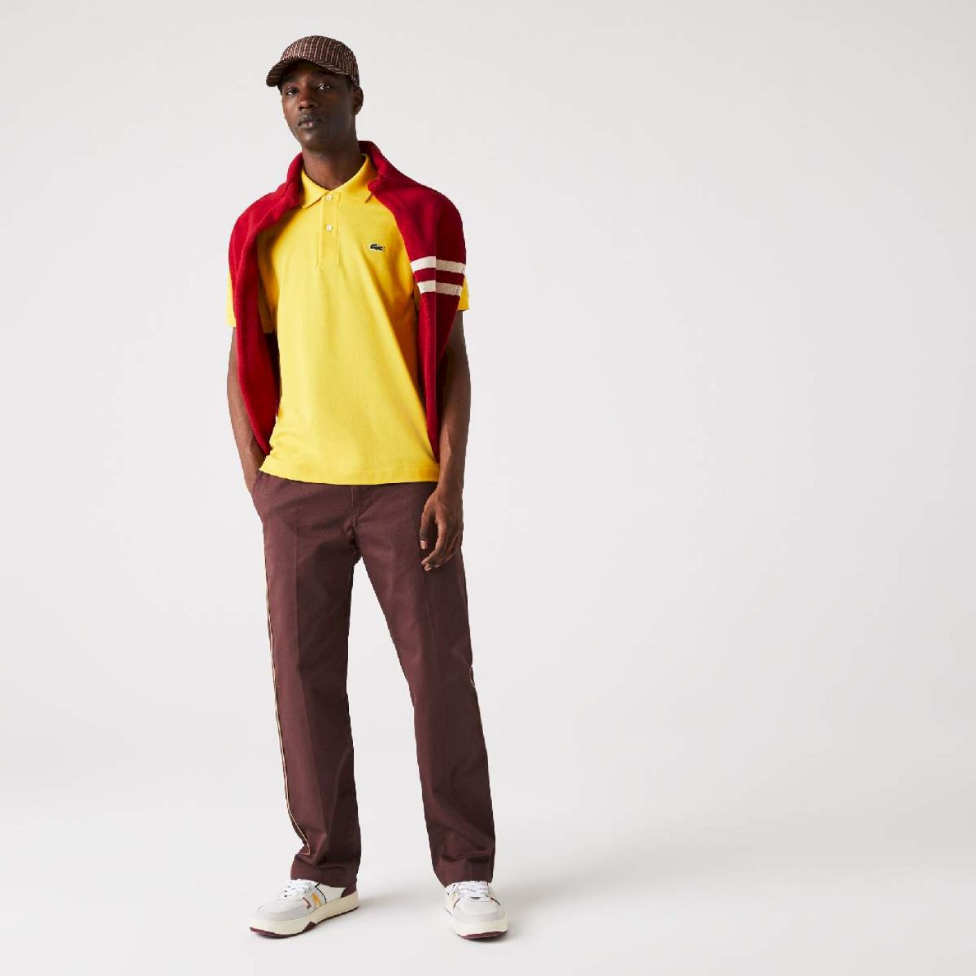 Lacoste Polo 1212 Yellow Men