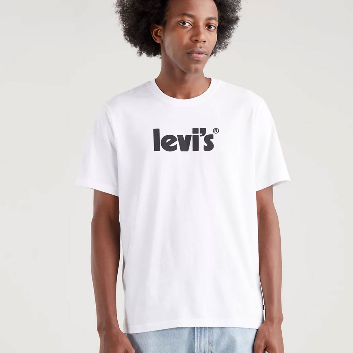 Levis T-Shirt Loose Tee Bianca