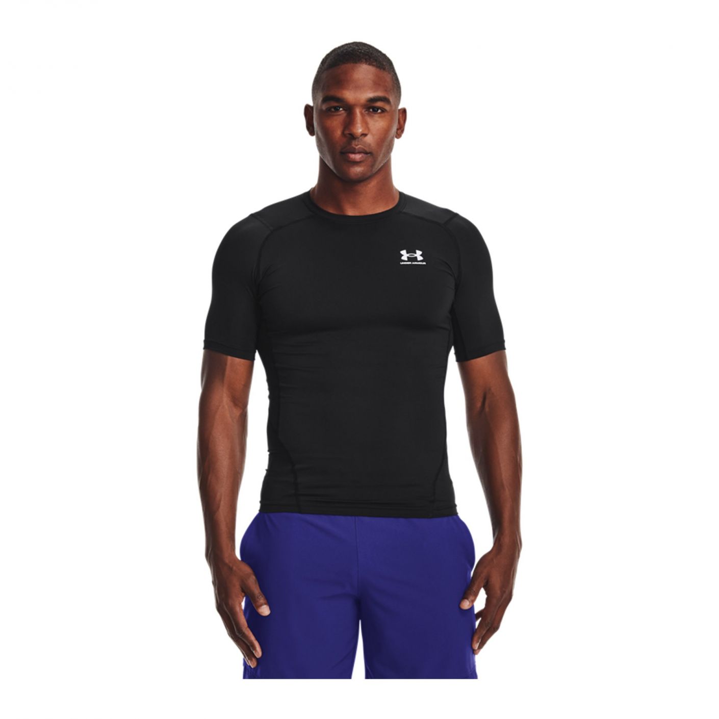 Under Armour HeatGear Kompression Schwarz Herren