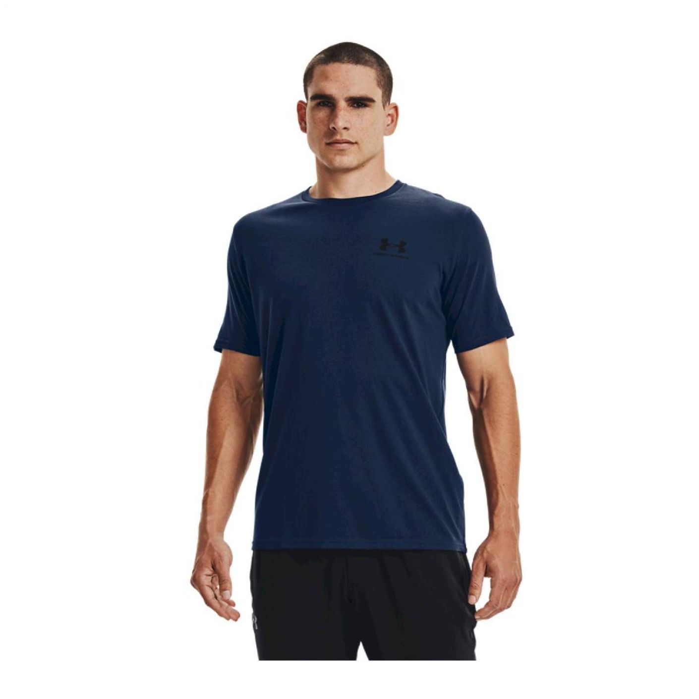 Under Armor T-Shirt Sportstyle Left Chest Blue