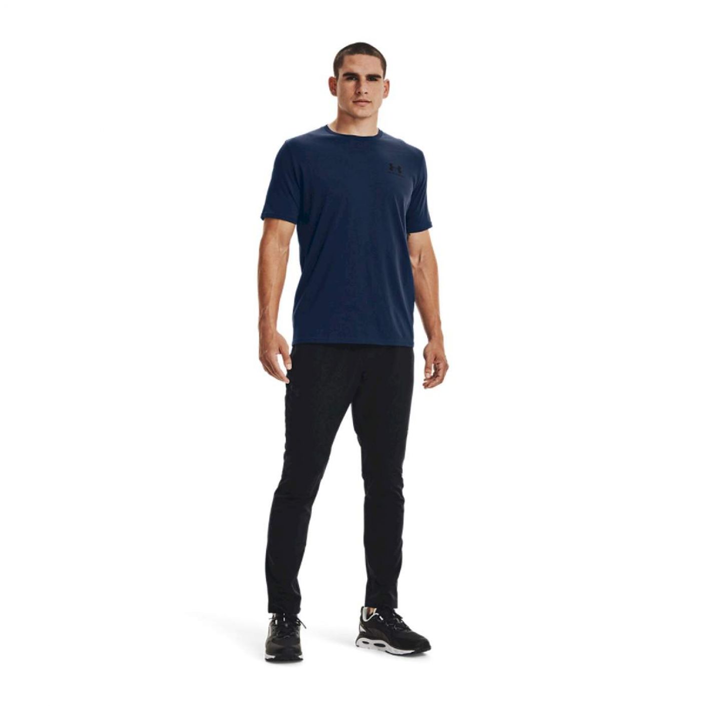 Under Armor T-Shirt Sportstyle Left Chest Blue