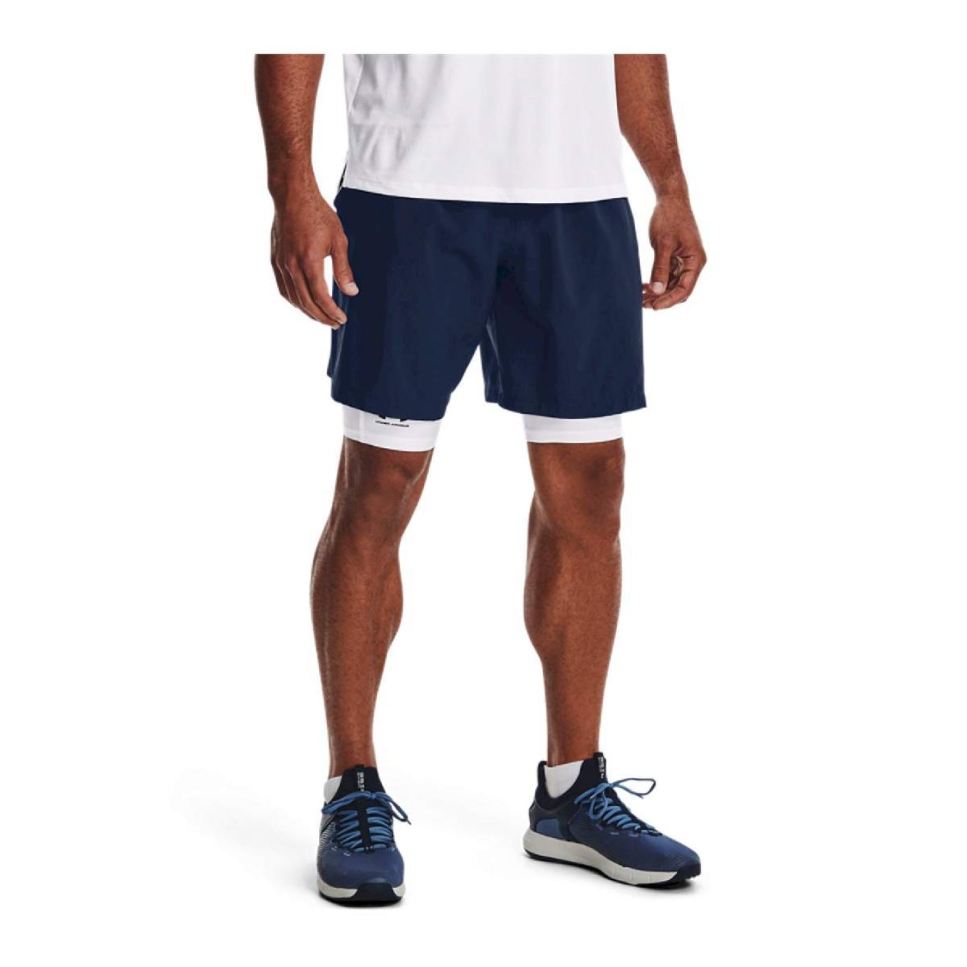 Under Armor Shorts Woven Graphic Blue