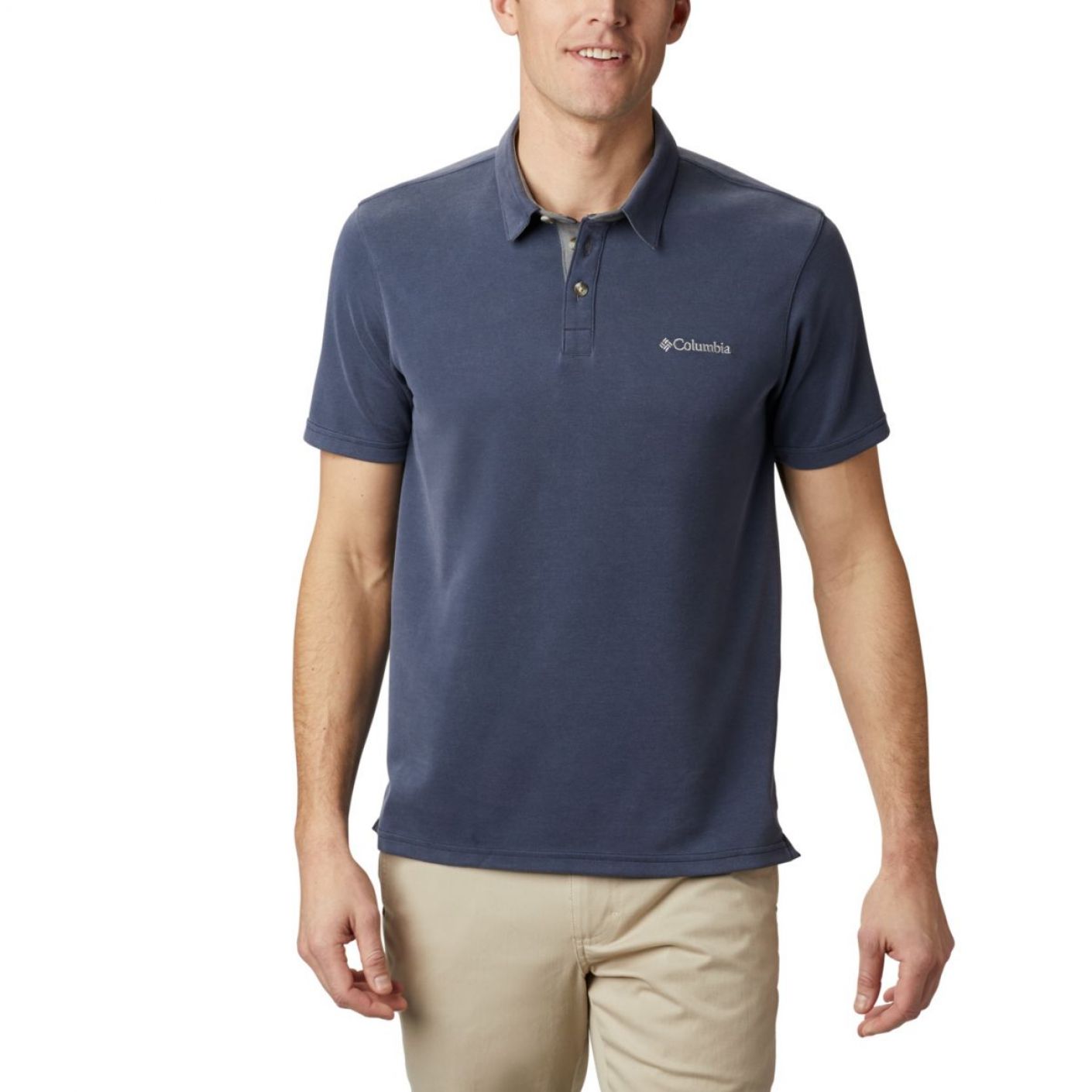 Columbia Polo Nelson Point Collegiate Navy Men