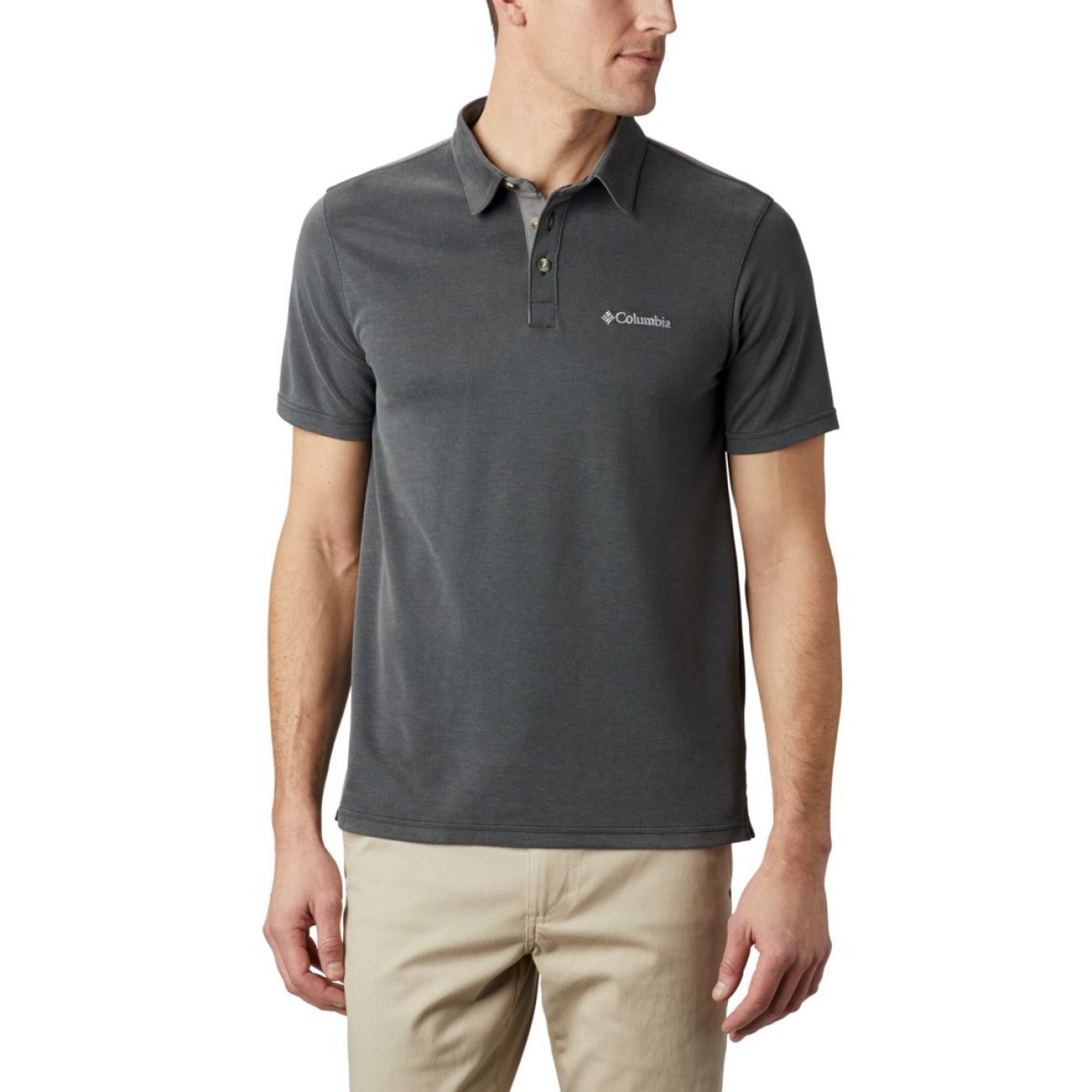 Columbia Polo Nelson Point Shark da Uomo