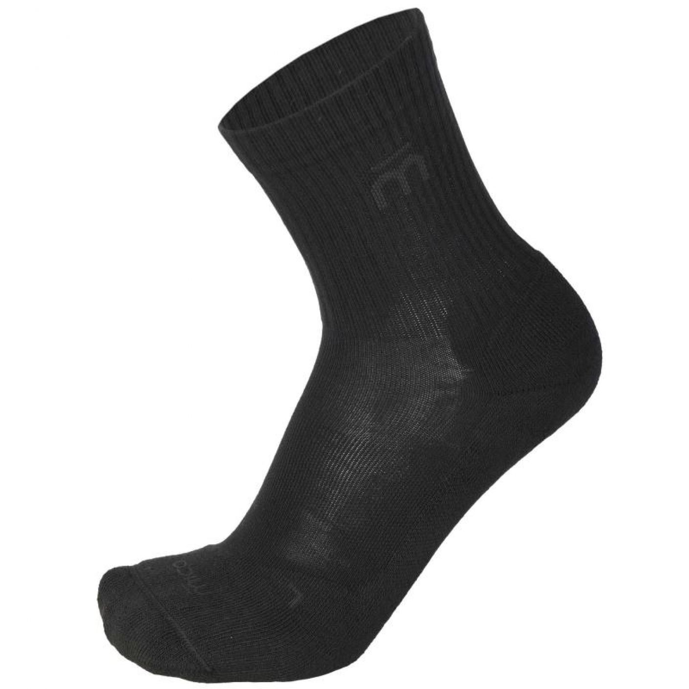 Mico Men's Extra Dry Black Tennis Sock