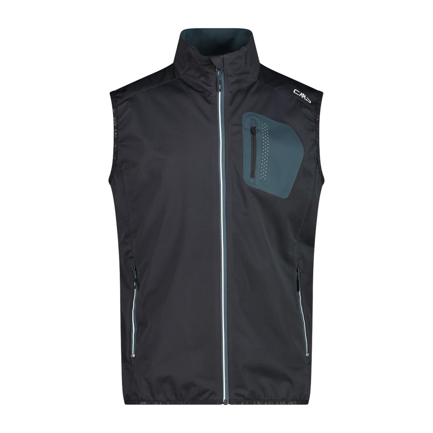 CMP Gilet Softshell Extralight Antracite da Uomo