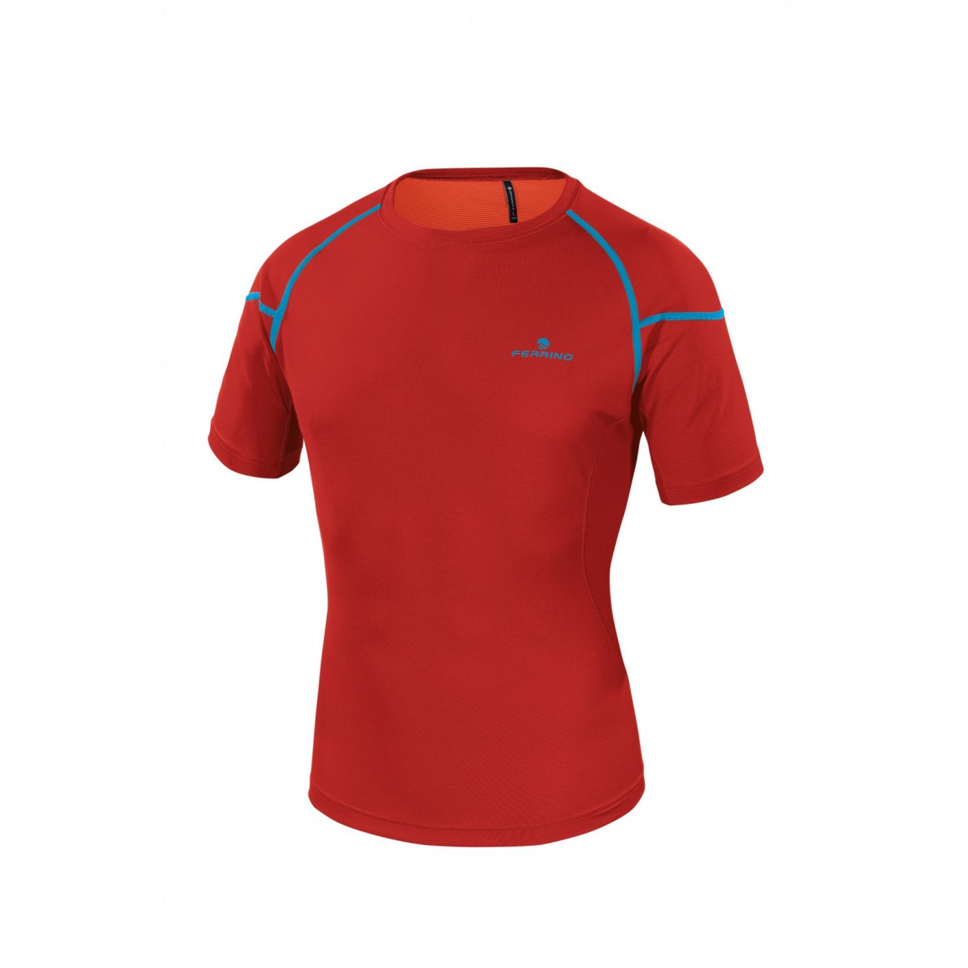 Ferrino Kasai Dunkelrotes Herren T-Shirt