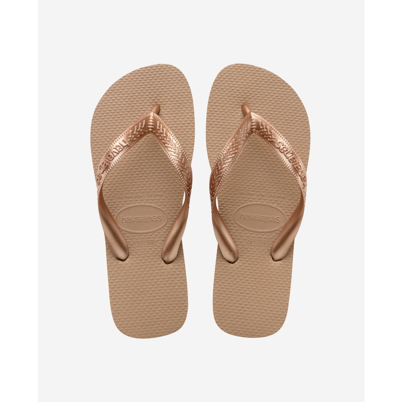 Havaianas Flip Flops Top Tiras Rose/Gold for Women