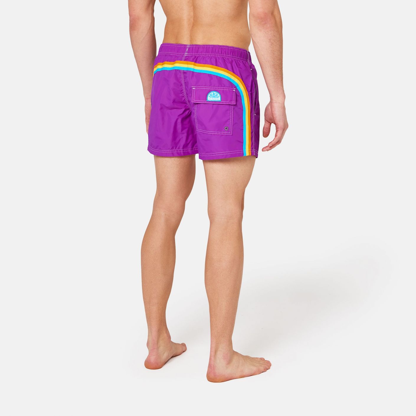 Sundek Costume Elastic Waist Purple