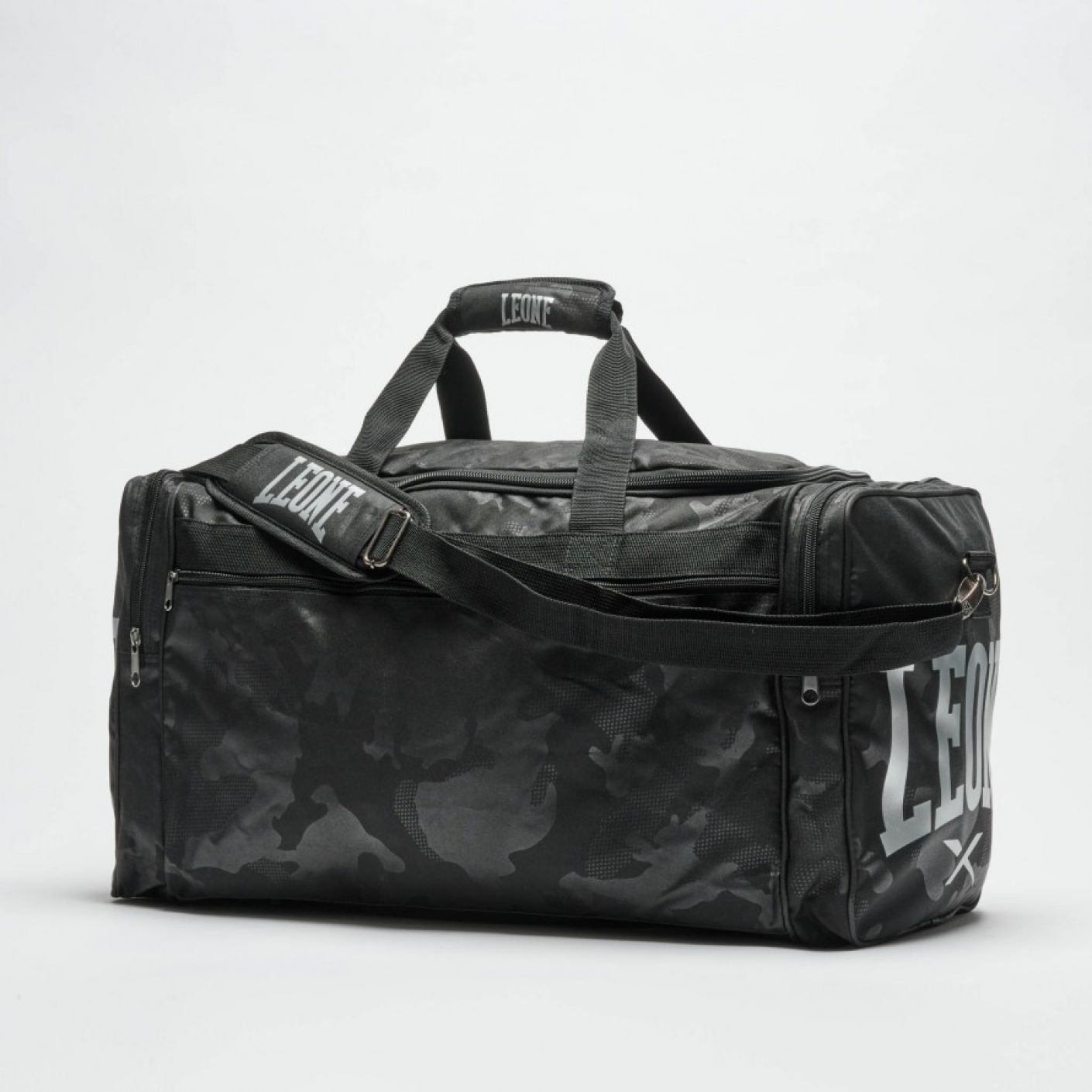 Leone Duffel Bag Camoblack Black