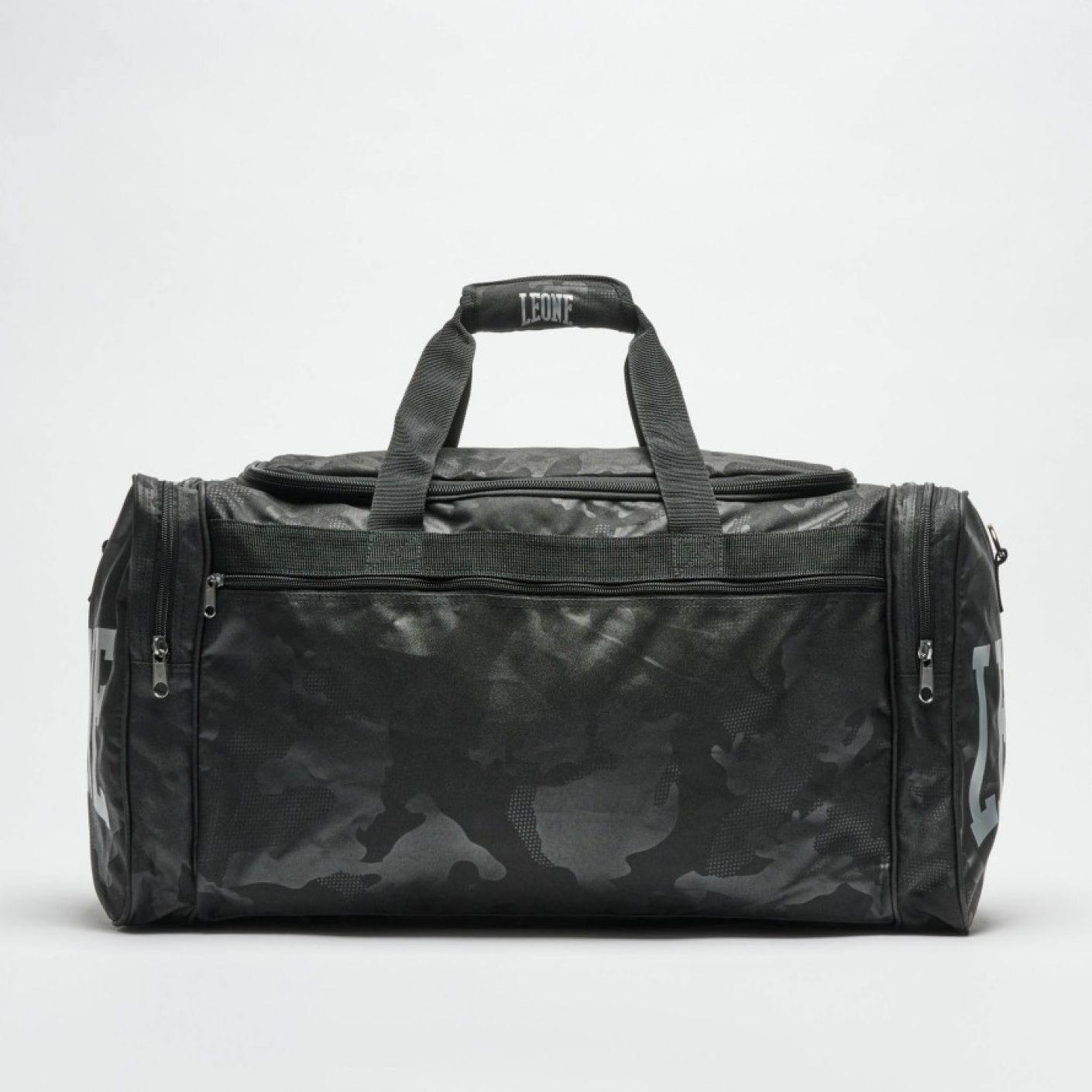 Leone Camoblack Black Duffle Bag