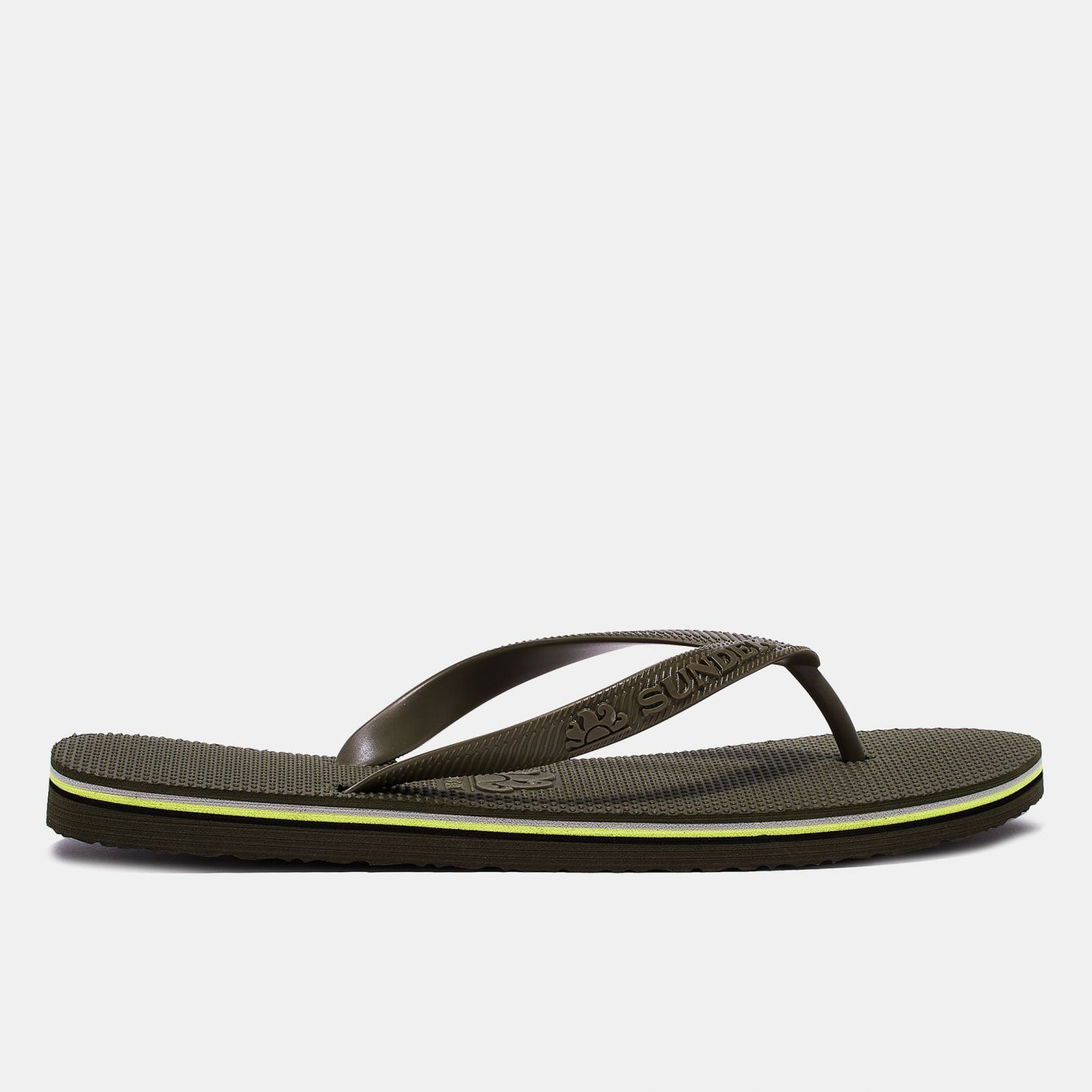 Sundek Barracuda Flip Flop Military Green