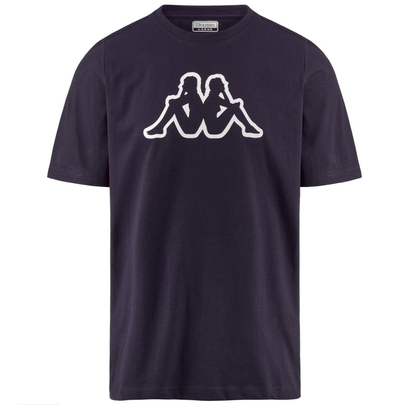 Kappa T-Shirt Logo Cromen Blu mare