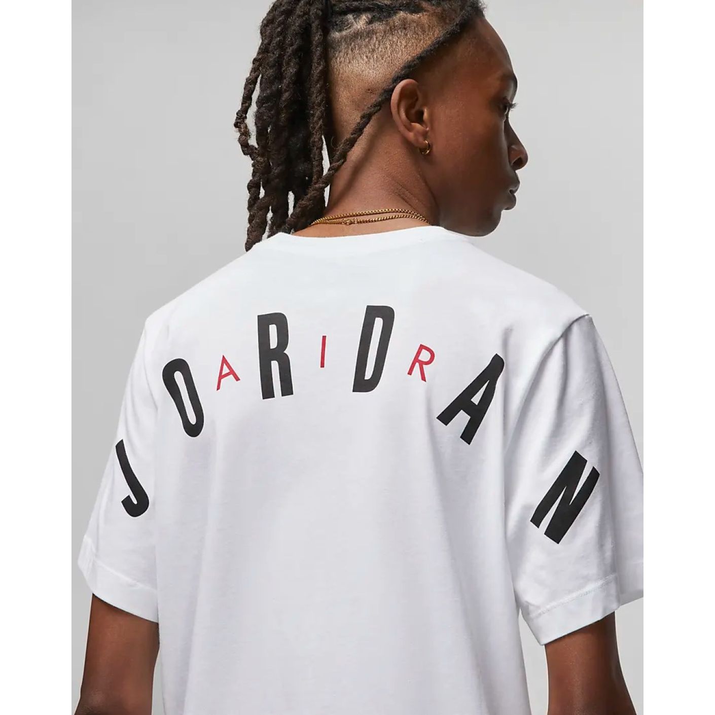 Nike Herren Air Jordan Weißes T-Shirt