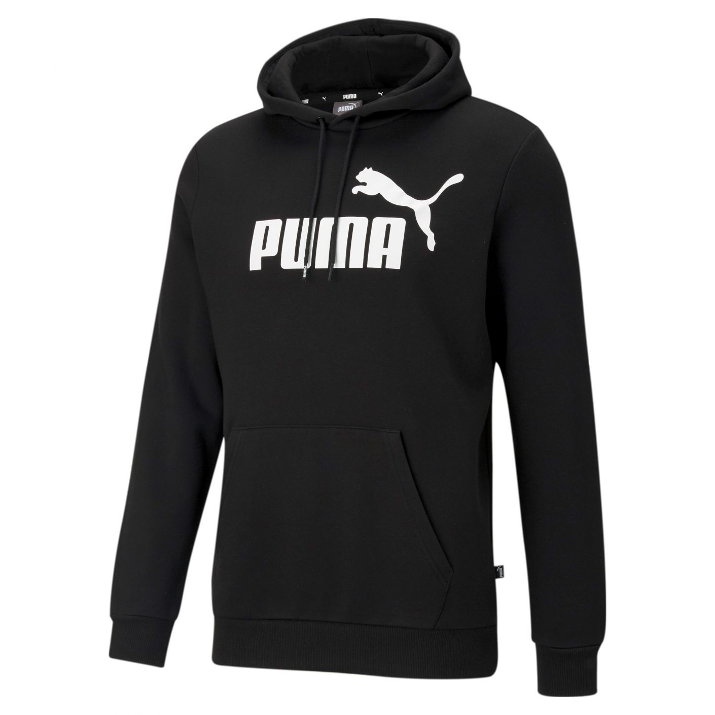 Puma Ess Big Logo Hoodie Black