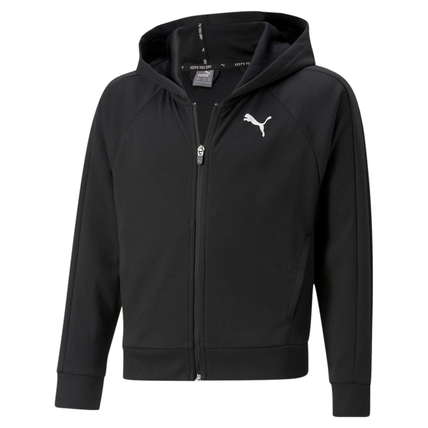 Puma Modern Sports Full-Zip Hoodie Black Girls