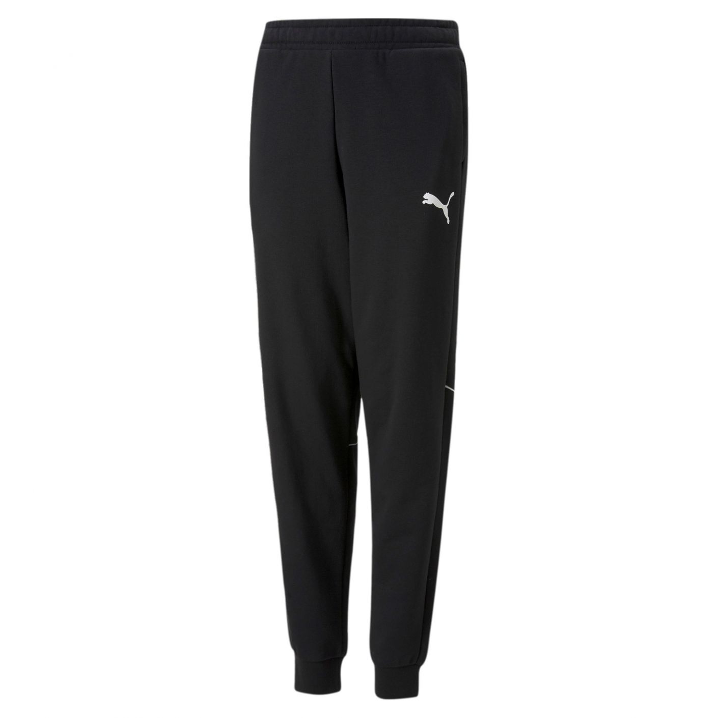 Puma Active Sports Black Tracksuit Bottoms for Kids