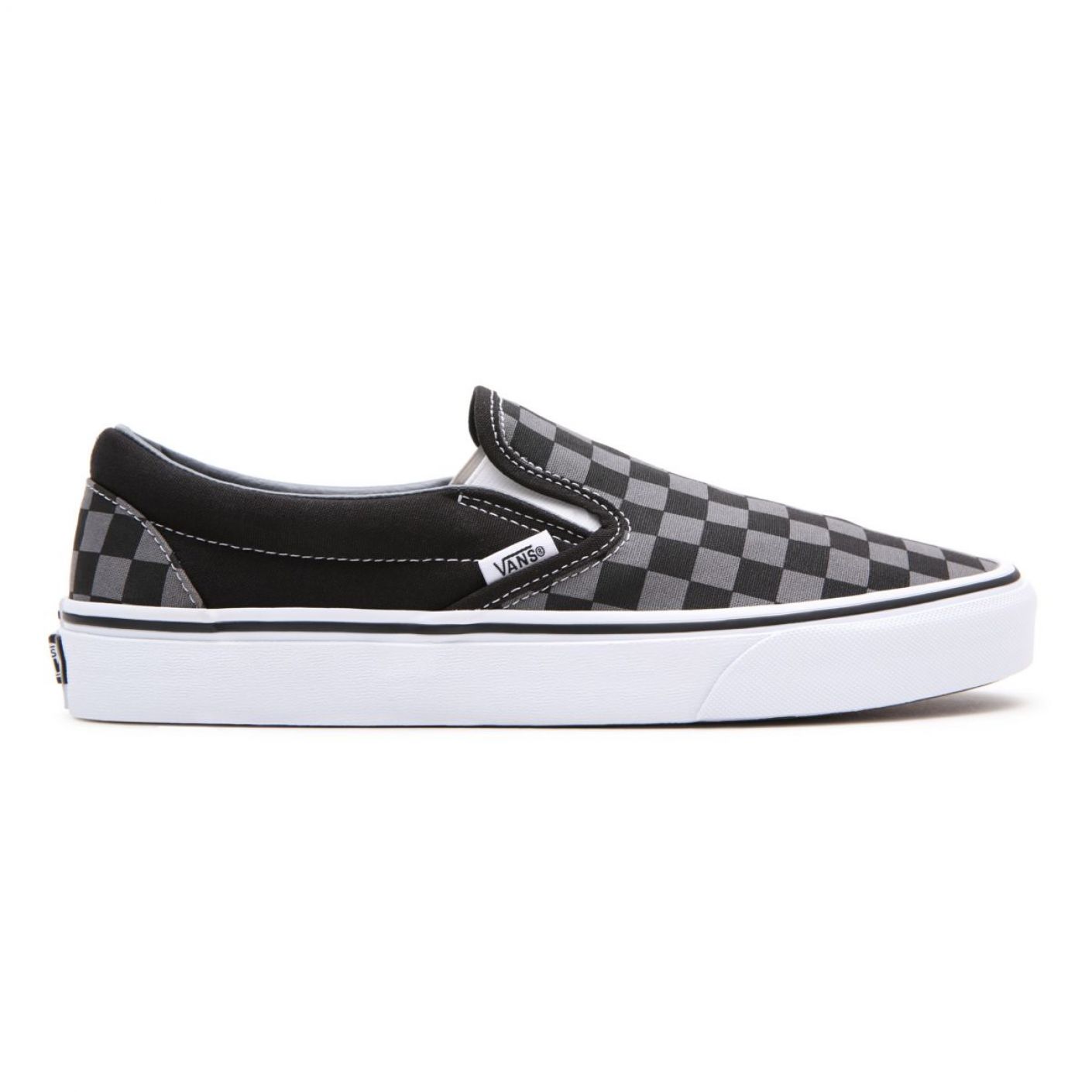 Vans Classic Slipon Checkers Black-Grey