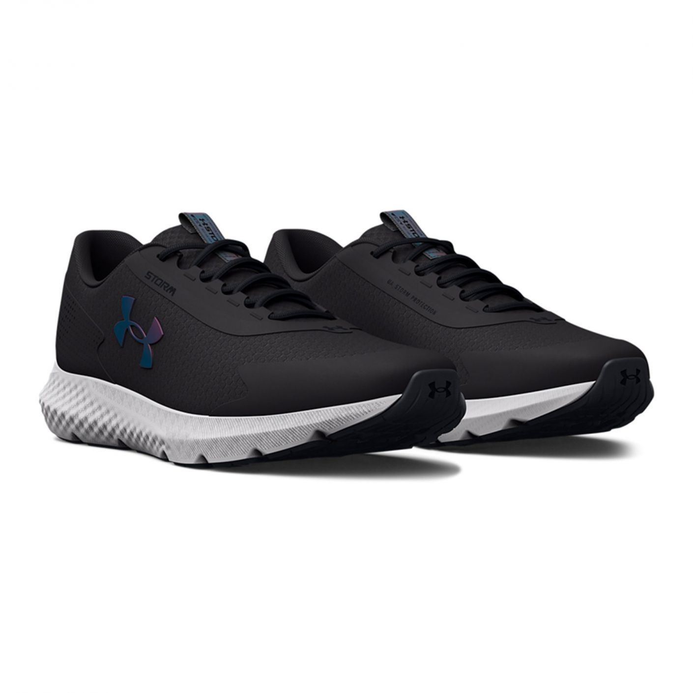 Under Armour Charged Rogue 3 Storm Schwarz/Weiß