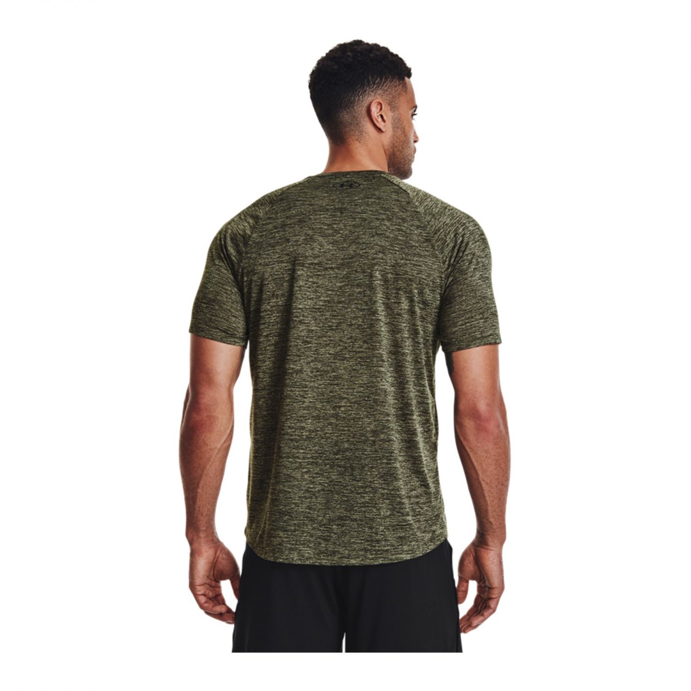 Under Armour Ua Tech 2.0 Marine OD Grün/Schwarz Herren T-Shirt