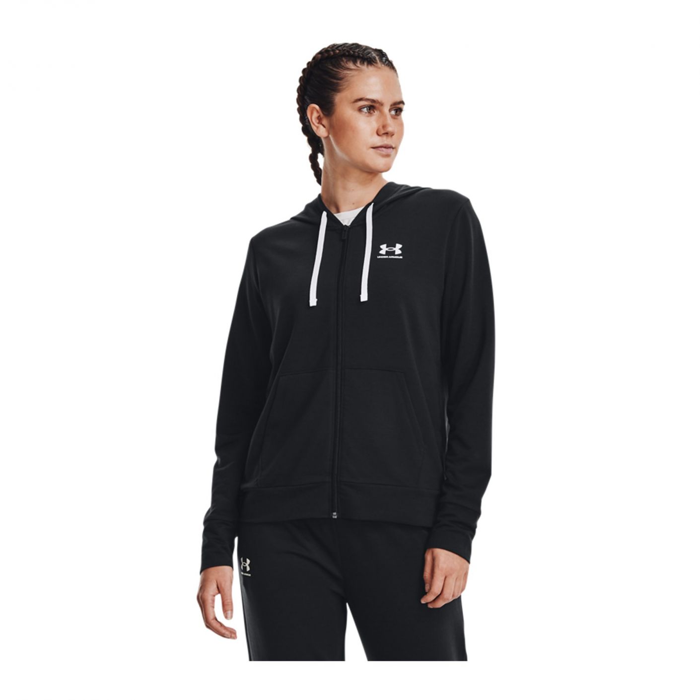 Under Armor Rival Terry fz Black sweatshirt