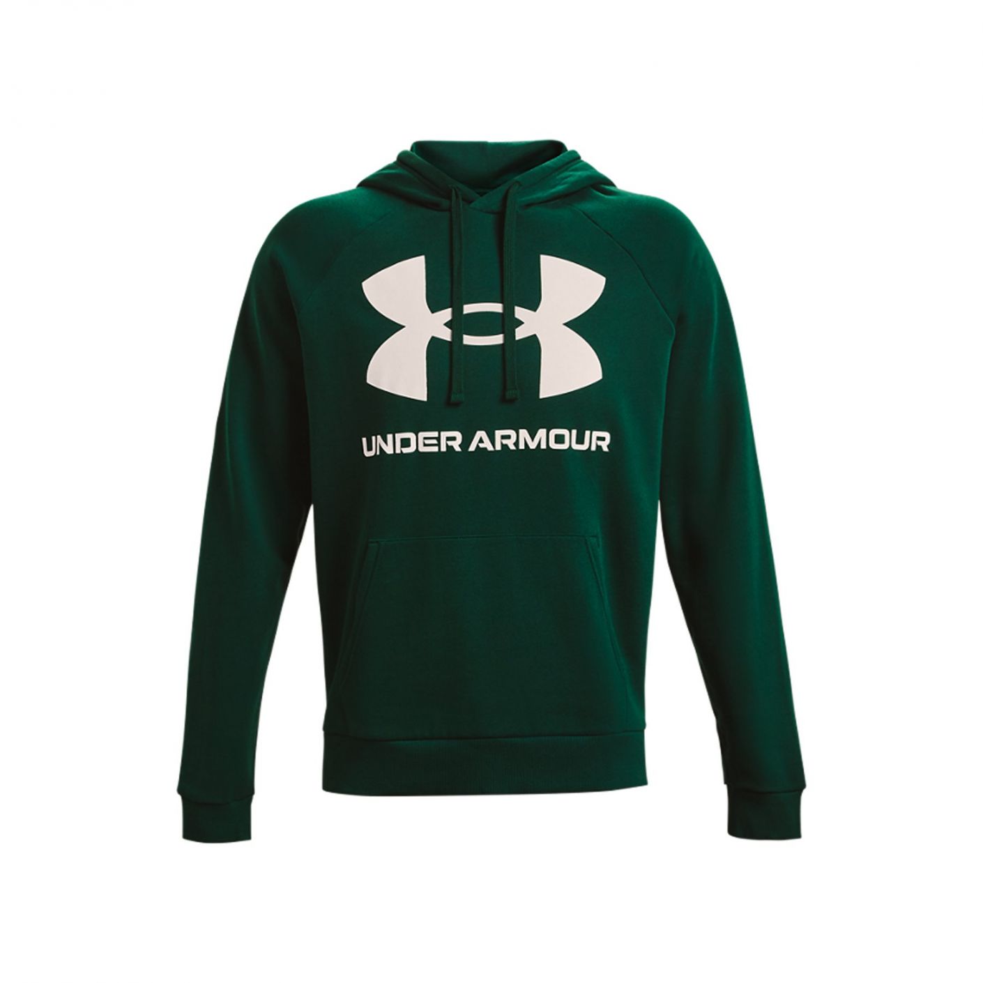 Under Armor Rival Fleece Big Logo Green Sweatshirt