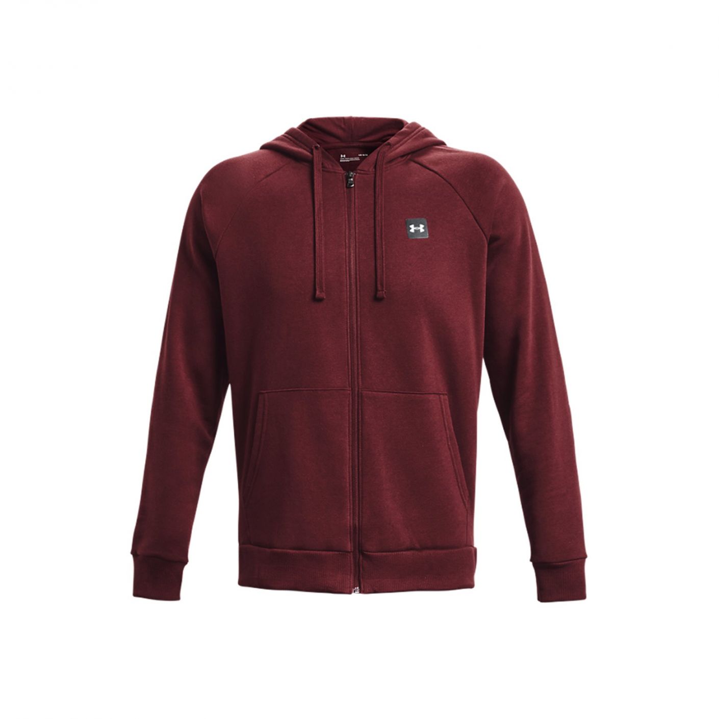 Under Armour Rival Fleece Full Zip Hoodie Bordeaux