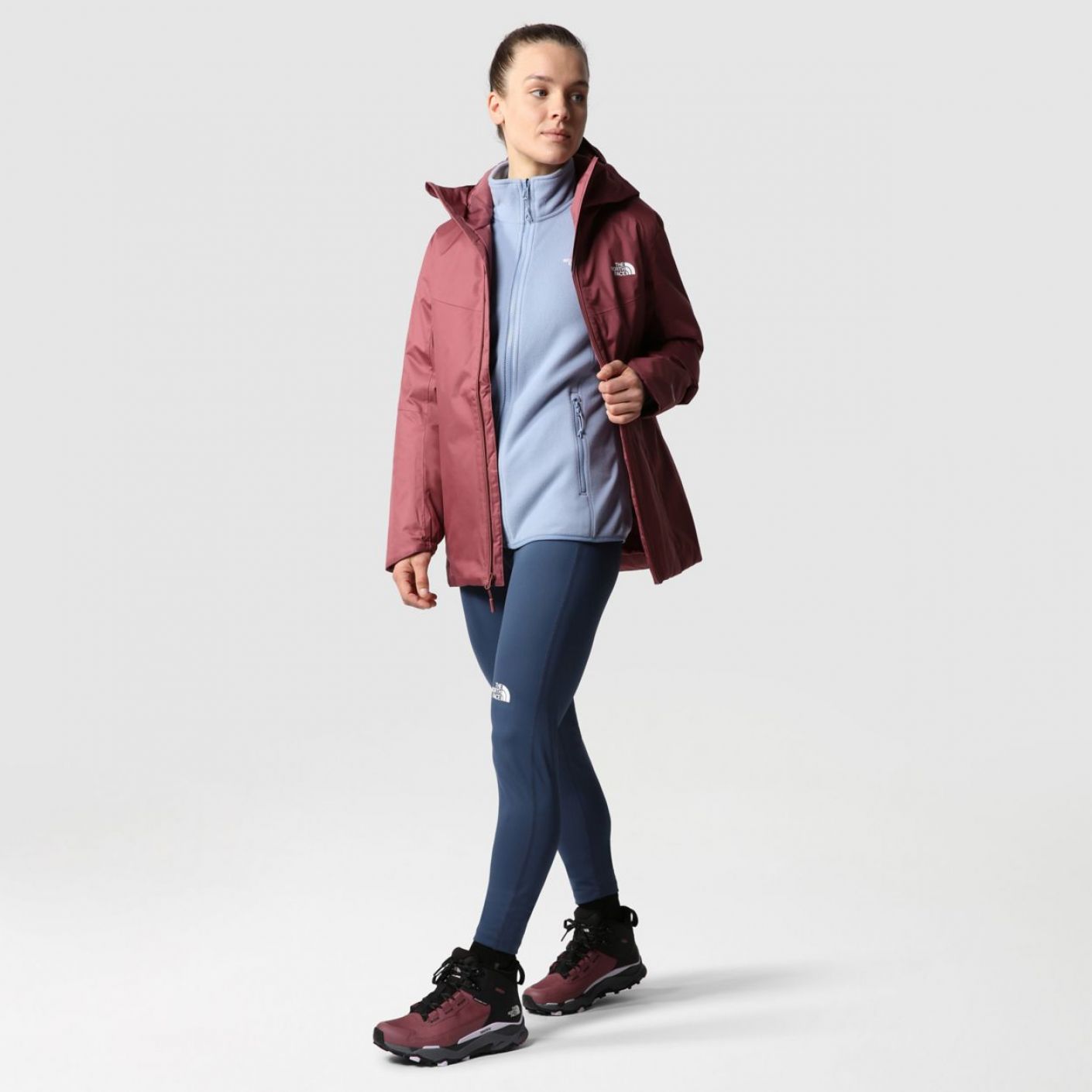 The North Face Quest Insulated Jacket Donna Wild Ginger