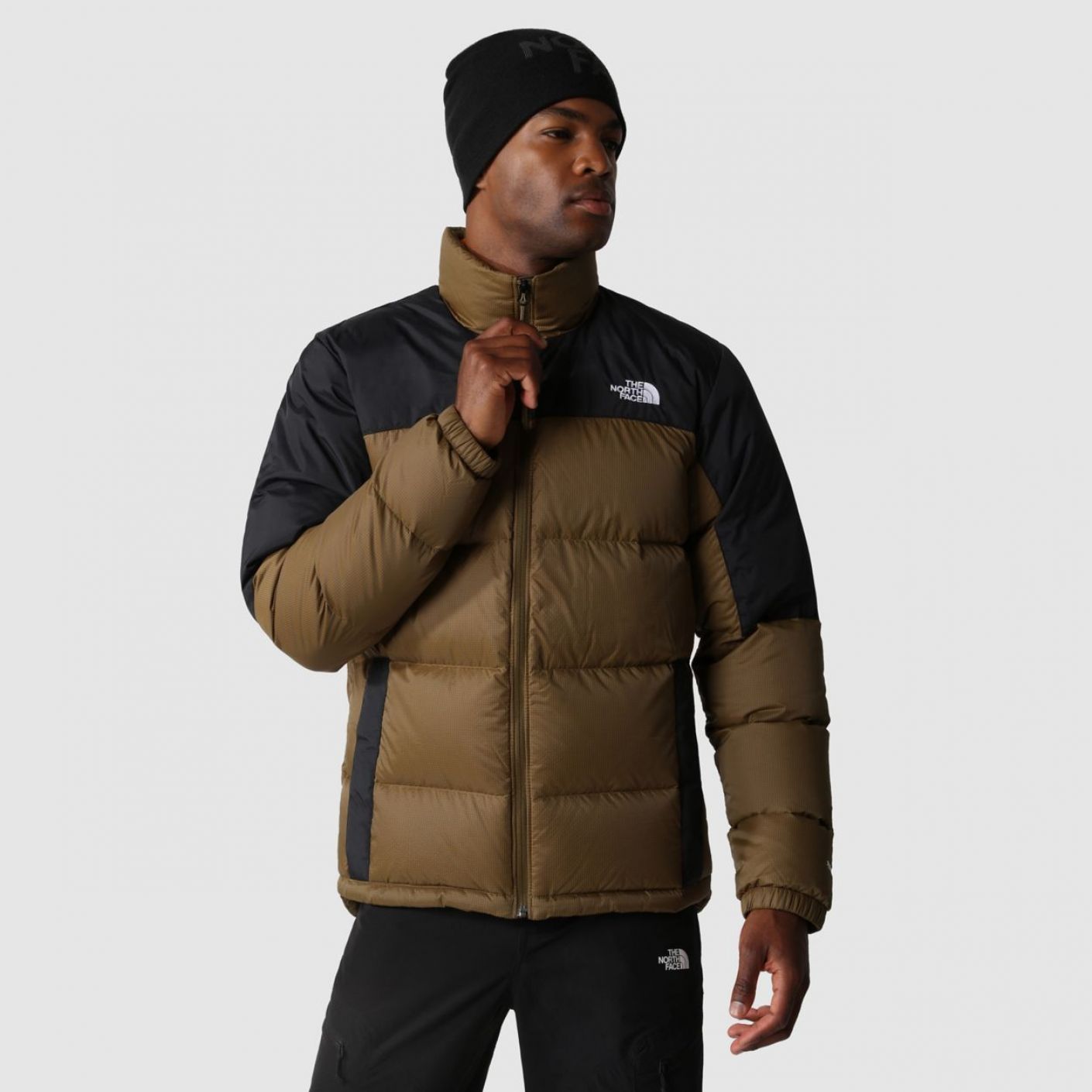 The North Face Diablo Down Men's Jacket Military Olive/TNF Black