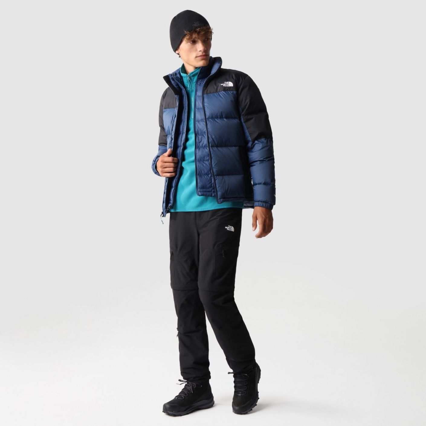 The North Face Diablo Down Men's Jacket Shady Blue/TNF Black