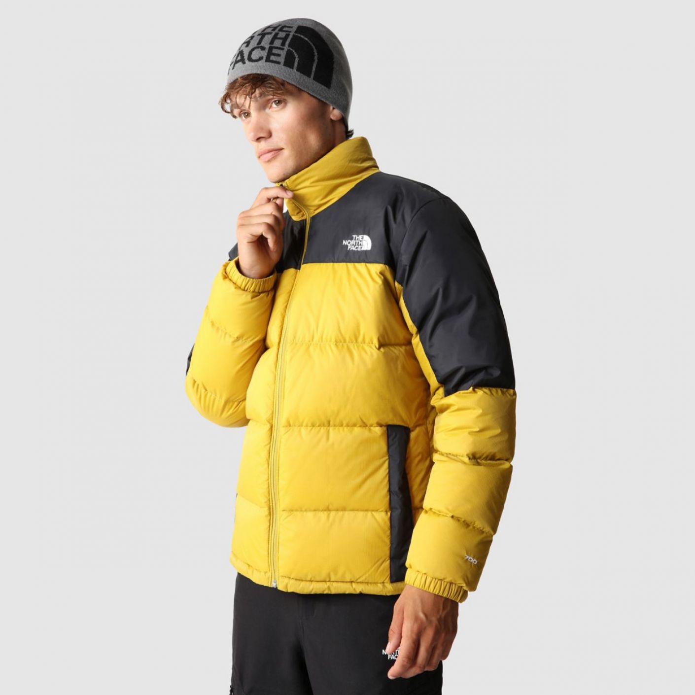 The North Face Diablo Down Men's Jacket Mineral Gold/TNF Black