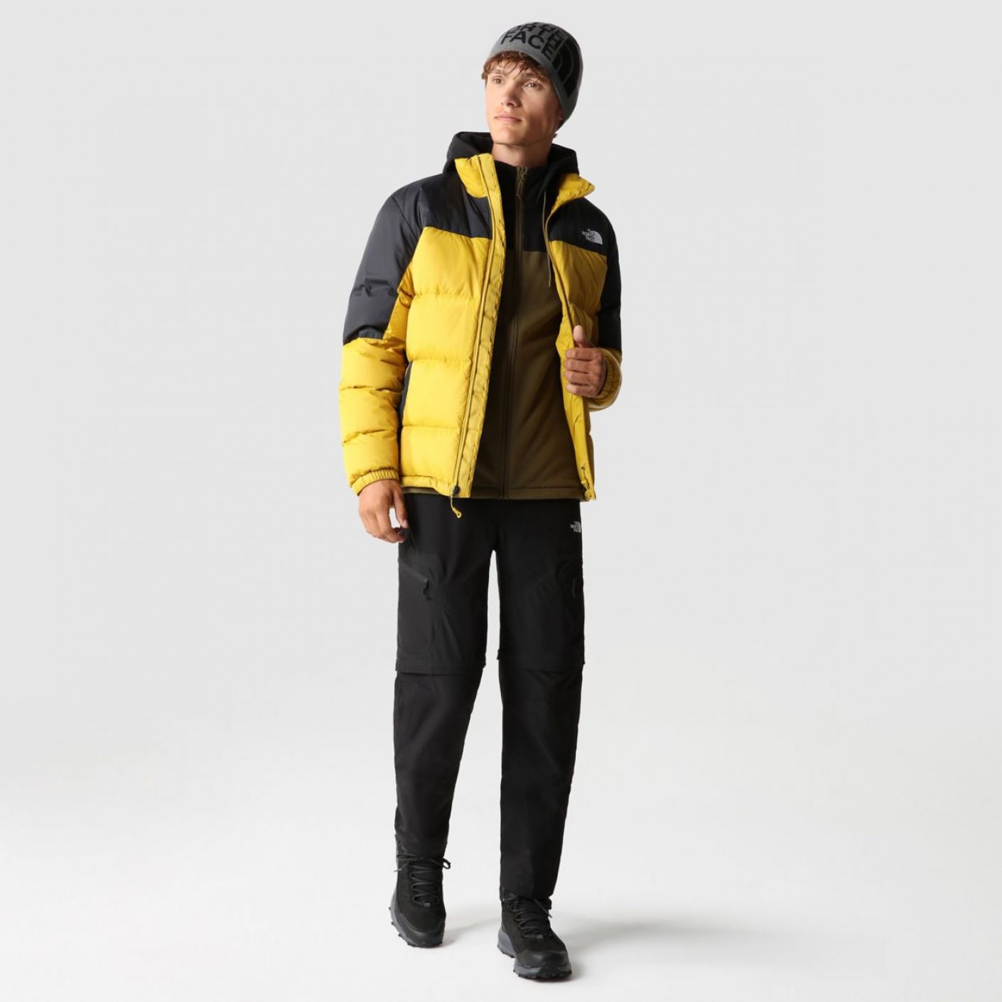 The North Face Diablo Down Men's Jacket Mineral Gold/TNF Black