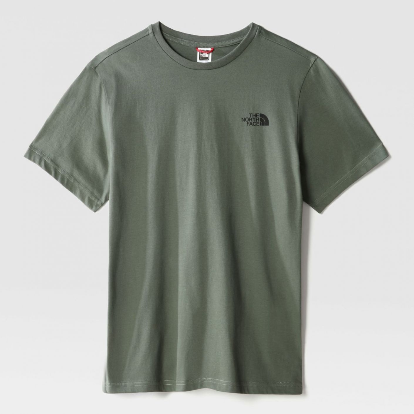 The North Face M s/s simple dome tee eu thyme/tnf black