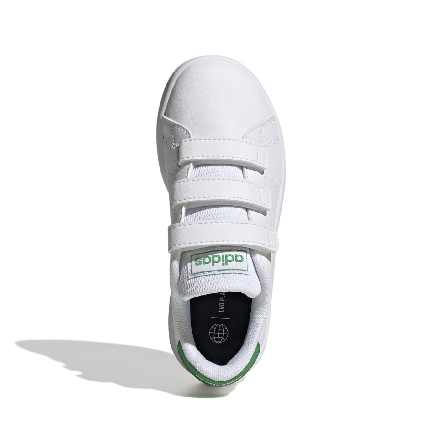 Adidas Advantage CF C Cloud White/Green/Core Black