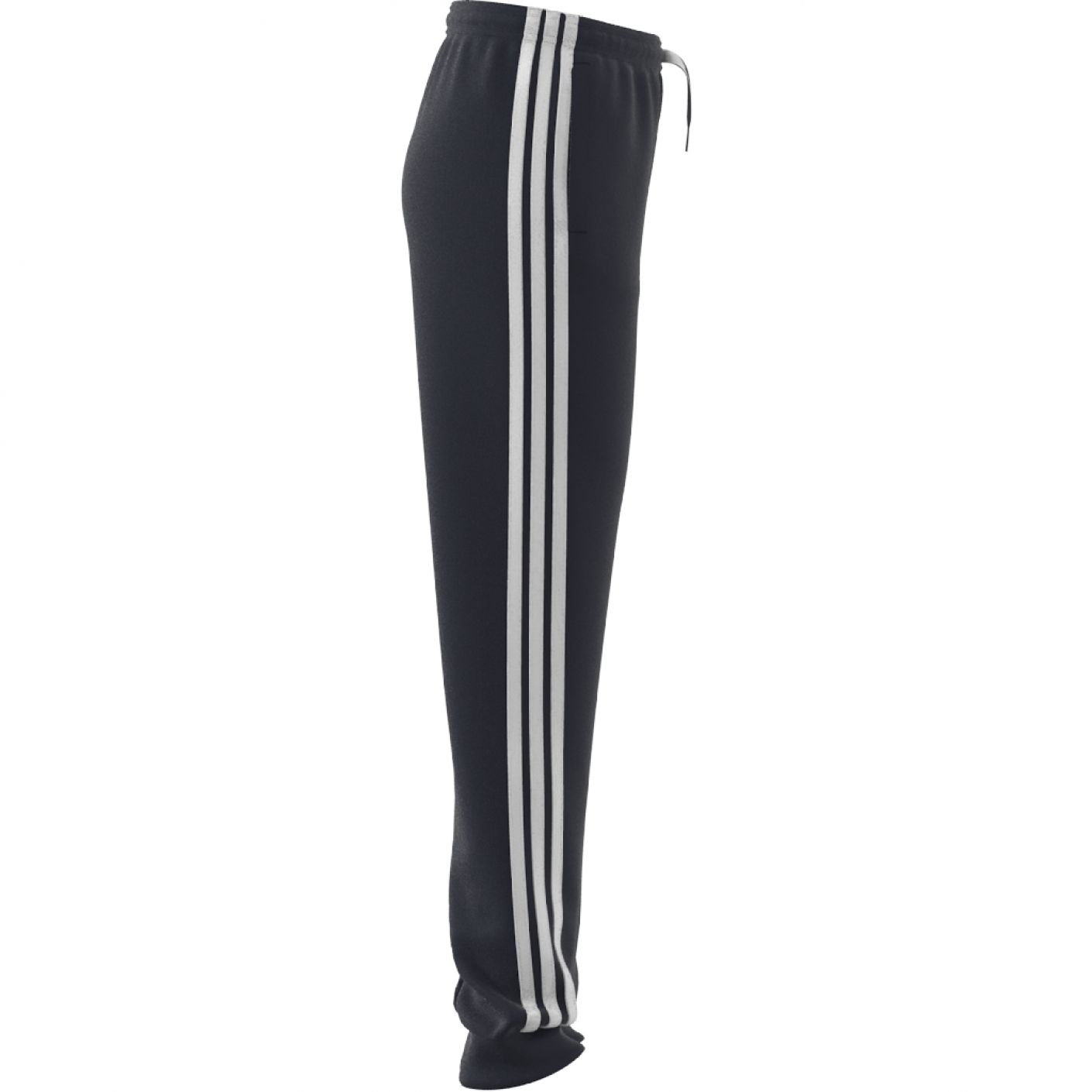 Adidas Pantaloni Essentials 3-Stripes French Terry Neri da Bambina