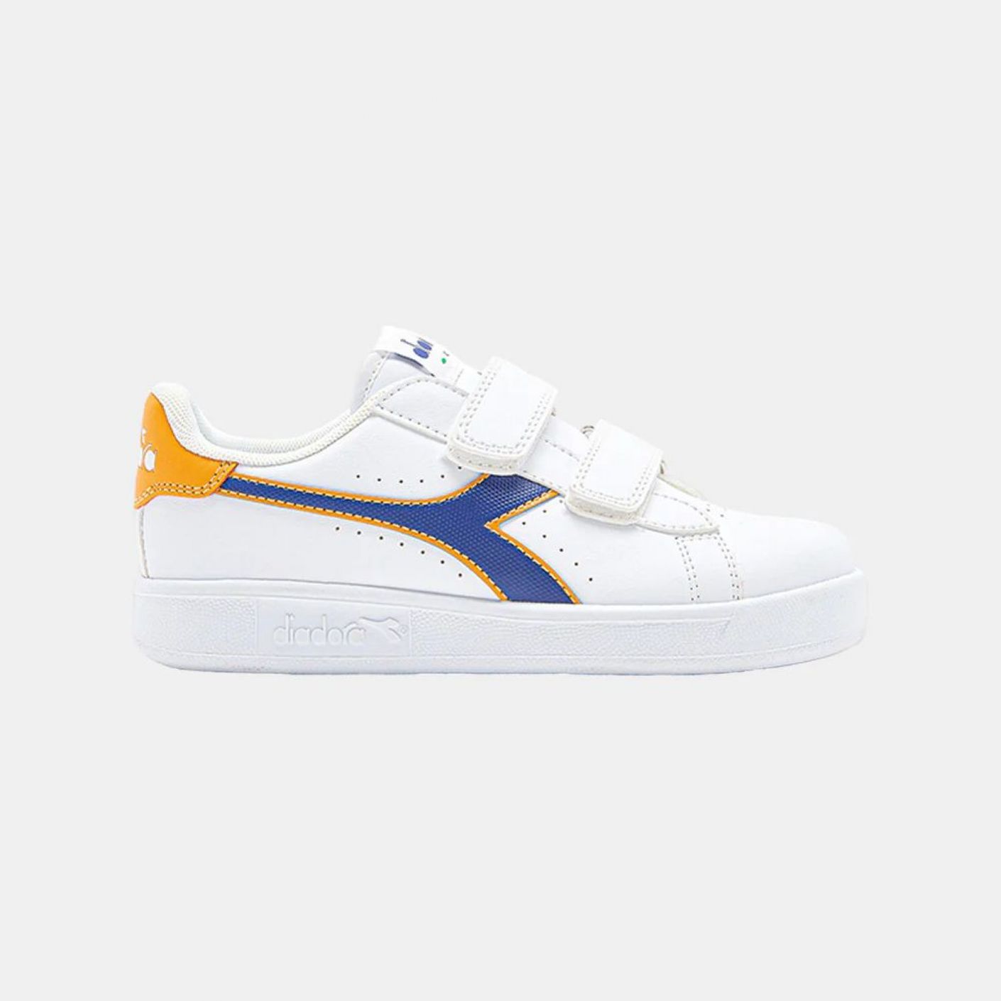 Diadora Game P PS White/Blue/Ochre