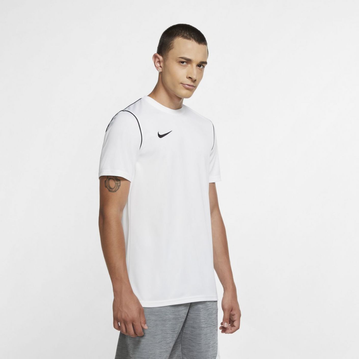 Nike Dri-Fit Herren-T-Shirt in Weiß