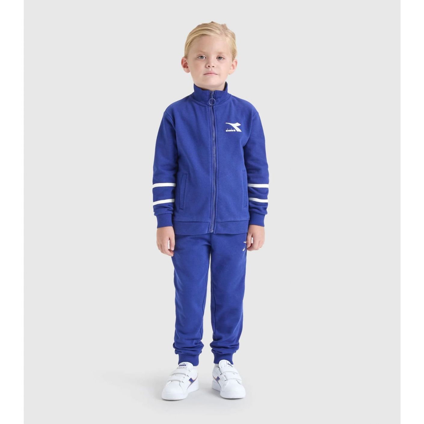 Diadora Fz Chromia Tracksuit Light Blue for Kids