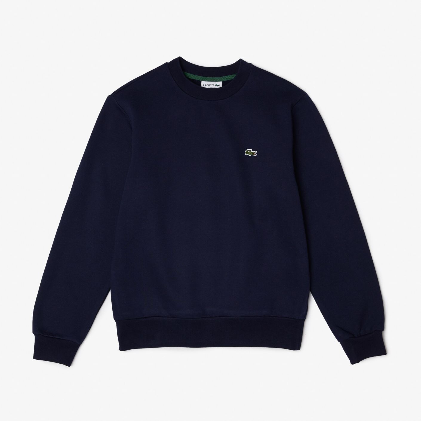 Lacoste Men's Organic Brushed Cotton Sweatshirt Blue