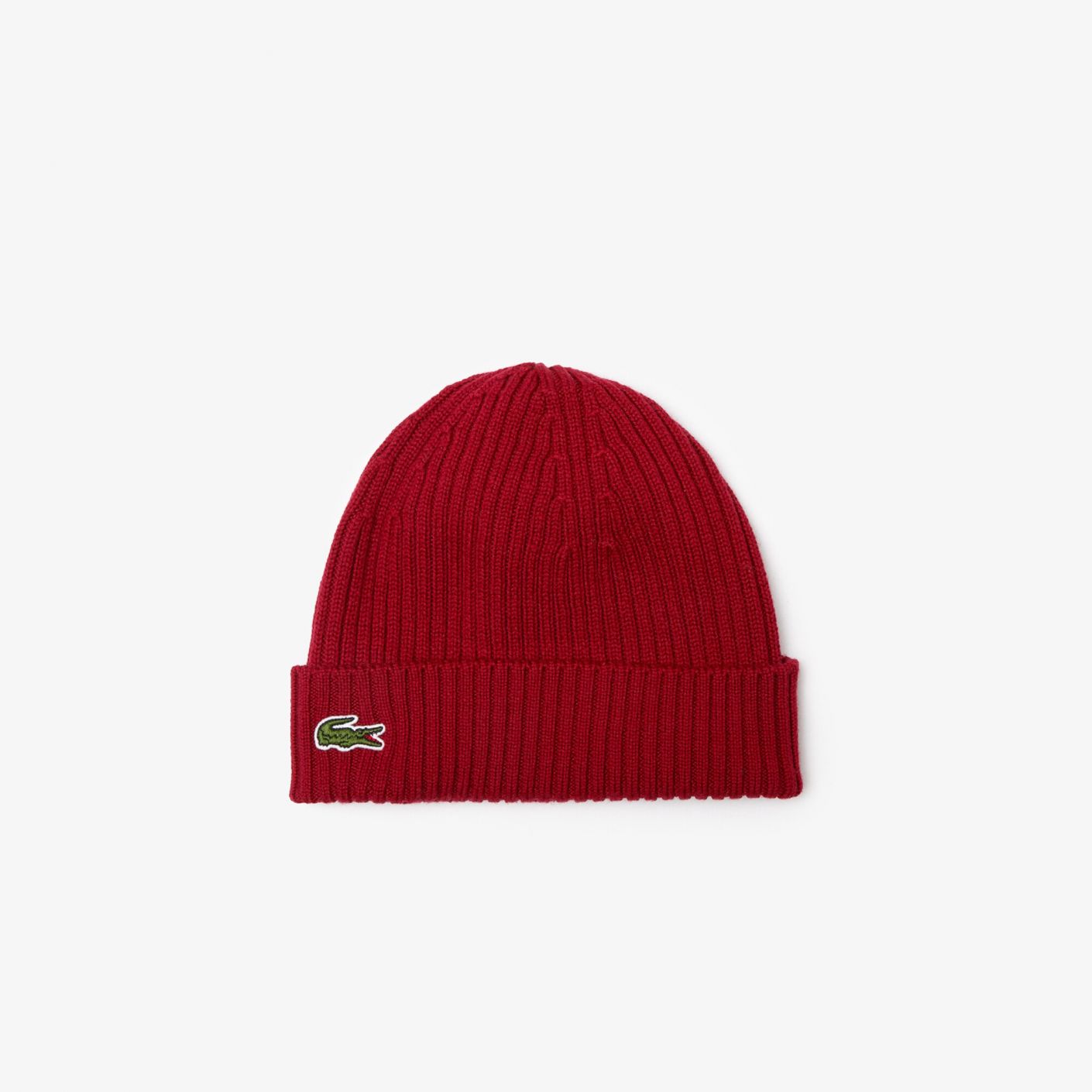 Lacoste Bordeaux Wool Hat