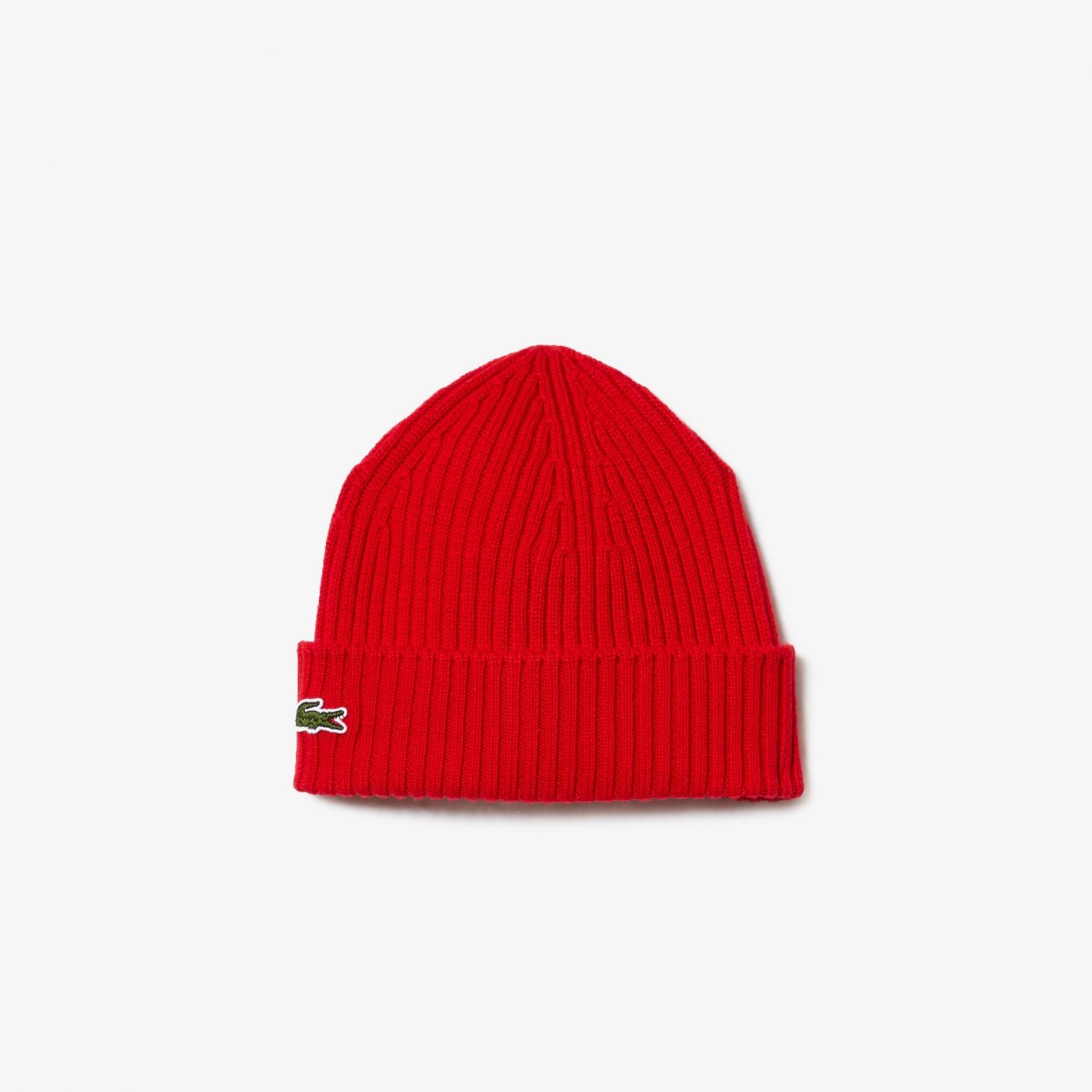 Lacoste Wool Hat Red