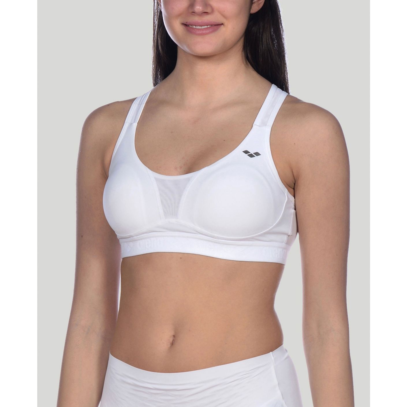 Arena Hera Medium Impact Bra White