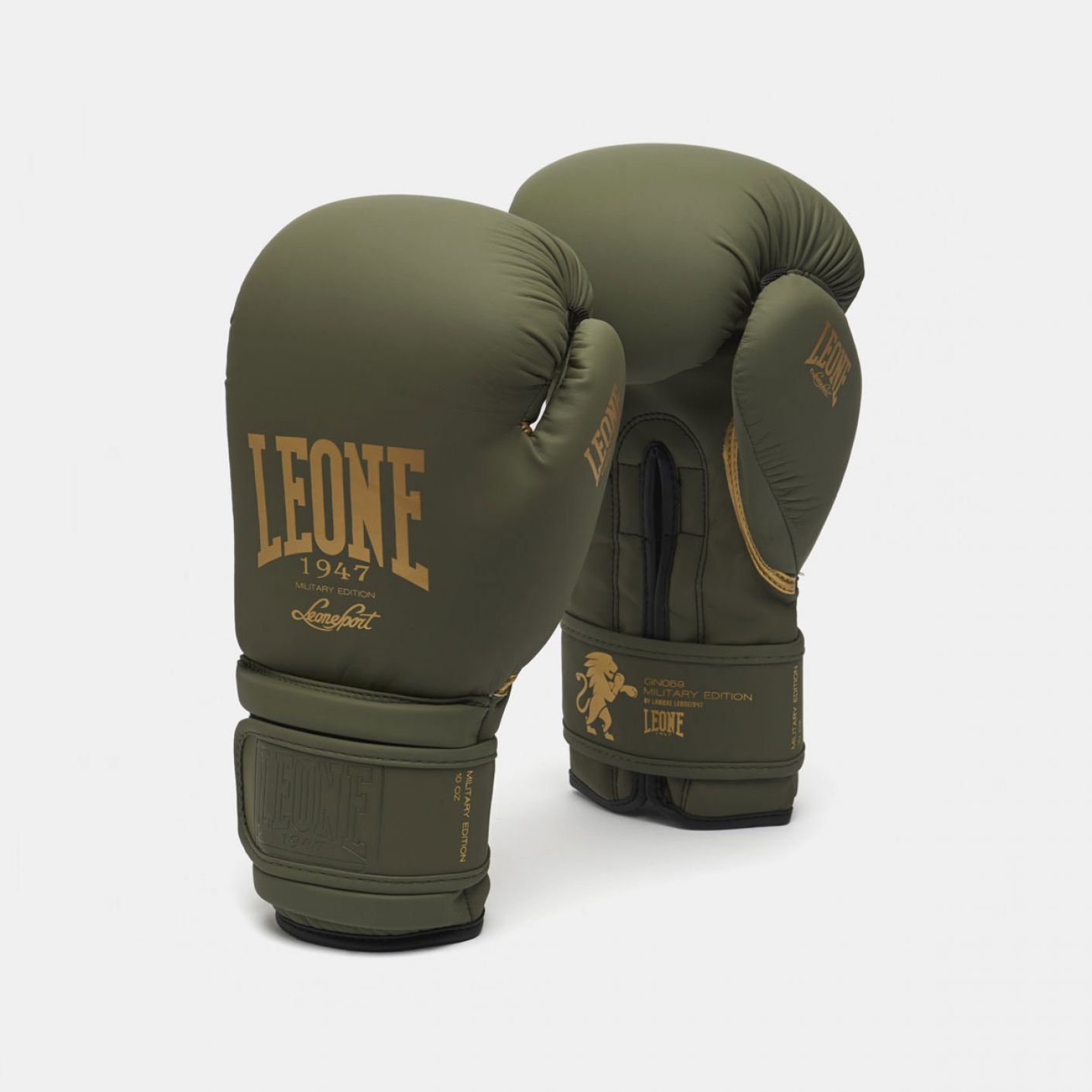 Leone Boxing Gloves Military